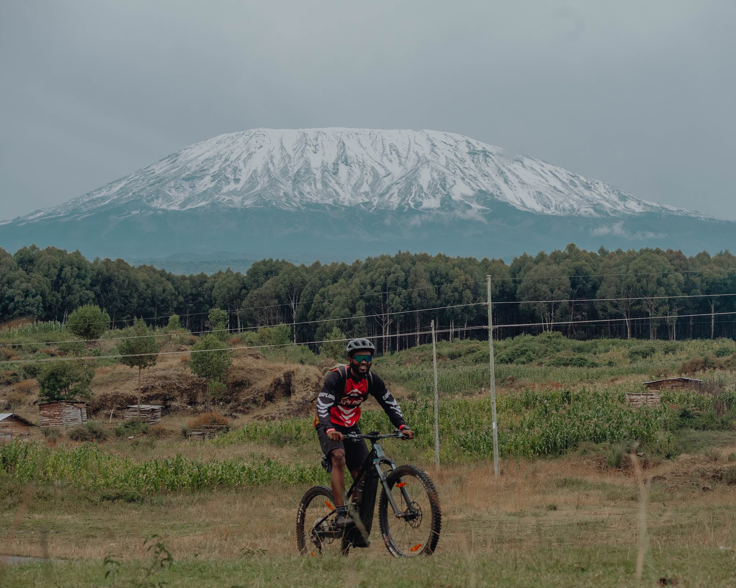 Cycling the 360° loop around Mount Kilimanjaro